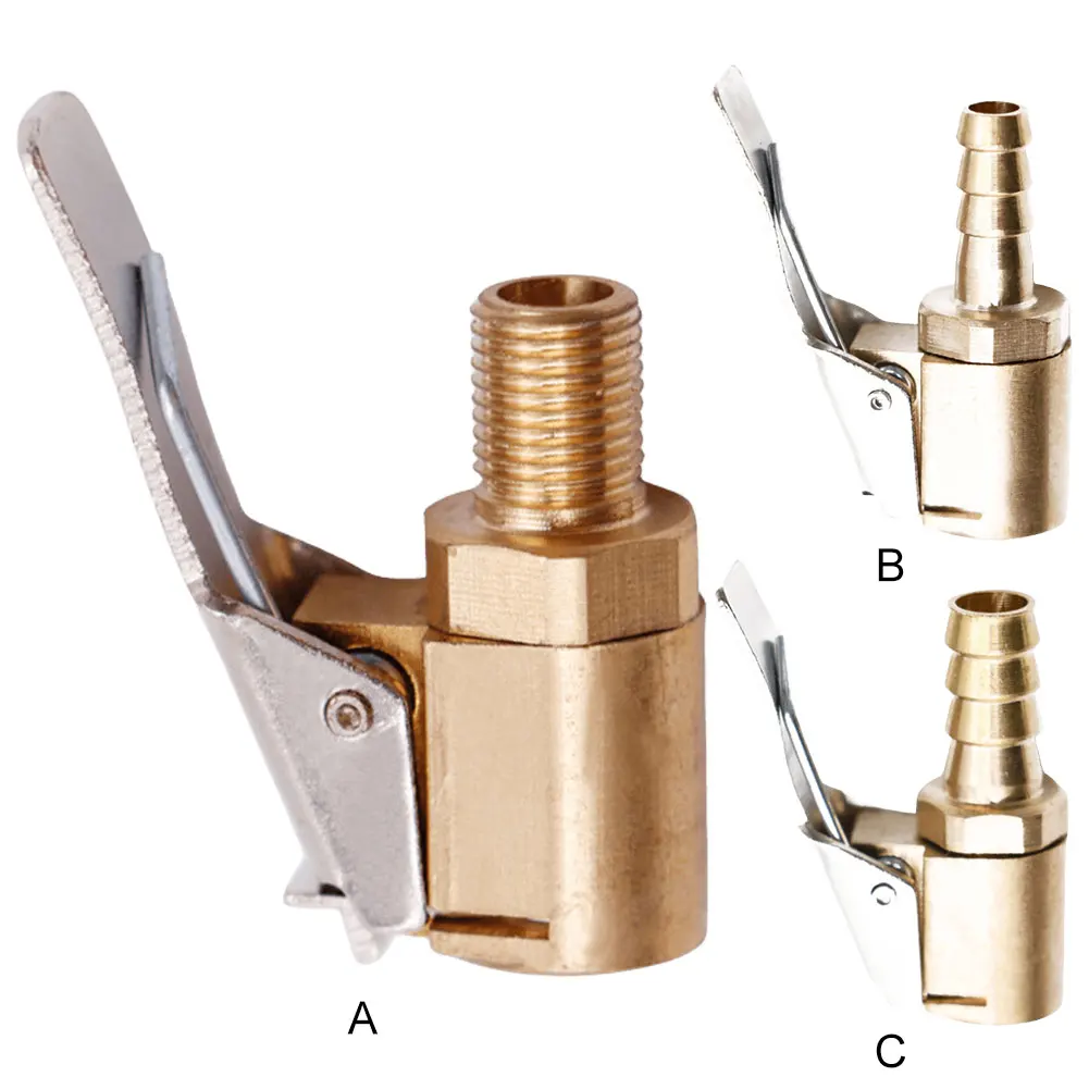 Inflator Pump Valve Connector Brass Clip-on Adapter 6/8mm Car Truck Air Pump Chuck Clamp Connector Adapter for Inflatable Pump
Inflator Pump Valve Connector Brass Clip-on Adapter 6/8mm Car Truck Air Pump Chuck Clamp Connector Adapter for Inflatable Pump