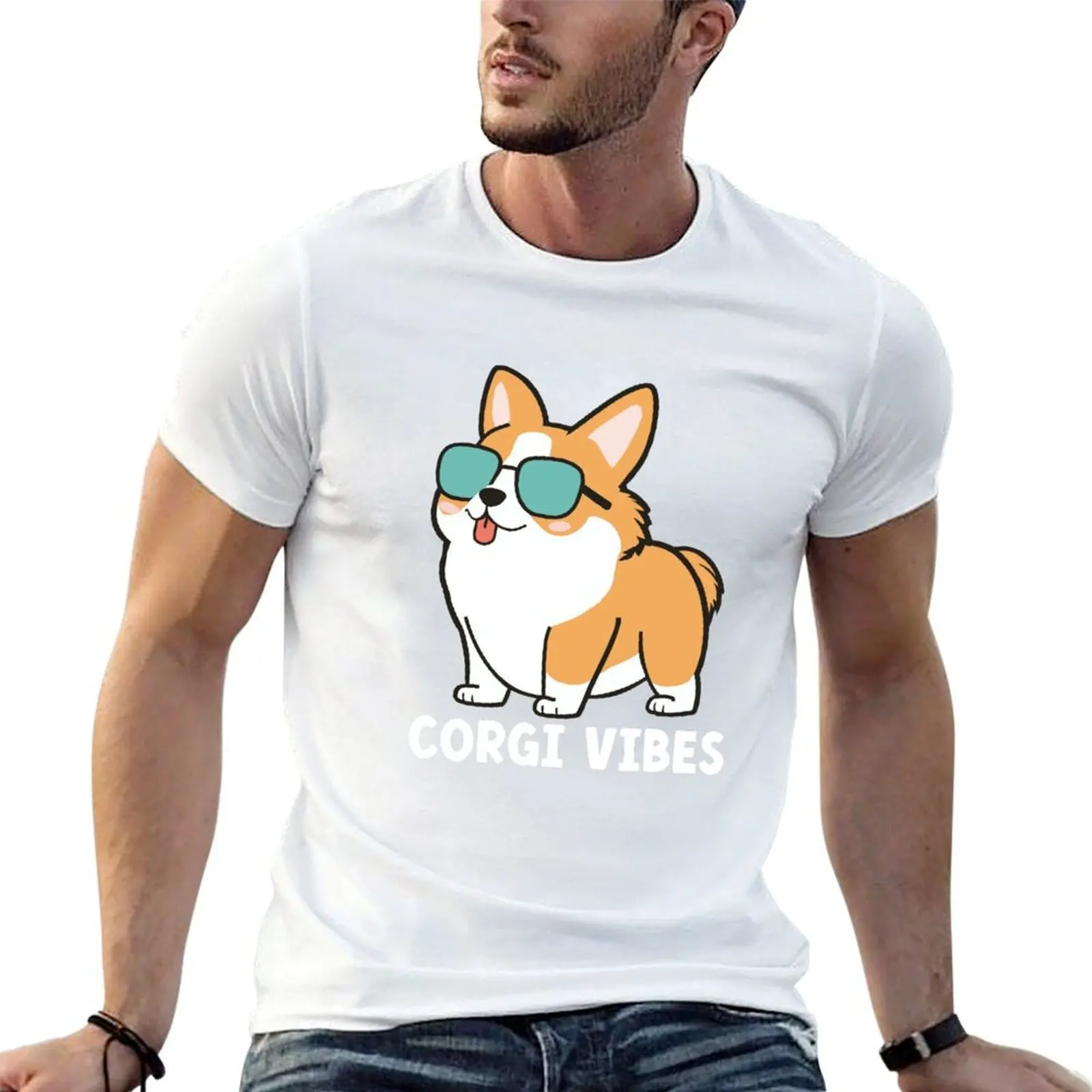 Corgi shirts man for T-Shirt tshirt tees graphic for 100% t anime t cotton man shirts Vibes
Corgi shirts man for T-Shirt tshirt tees graphic for 100% t anime t cotton man shirts Vibes