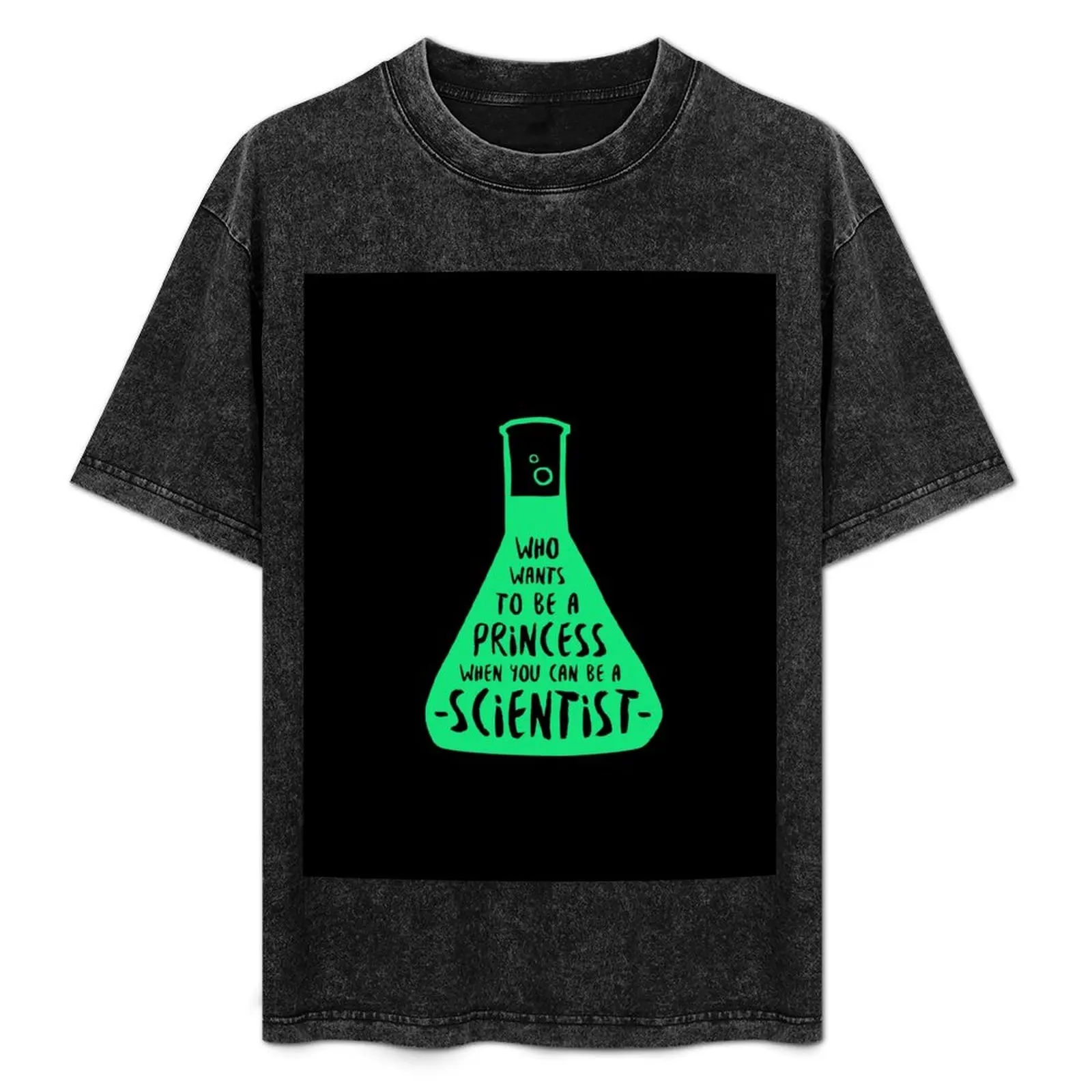 Who wants to be a princess when you can be a scientist in green T-Shirt Retro Style Print Casual Top
Who wants to be a princess when you can be a scientist in green T-Shirt Retro Style Print Casual Top