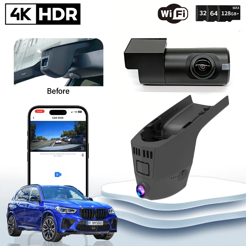 HD 4K Car Dvr for BMW X6 F16 X3 F25 X4 F26 X5 F15 X5M F85 X6M F86 m2 f87 m3 f80 m4 f83 m5 f10 m6 f06 f13m Night Vision DashCam
HD 4K Car Dvr for BMW X6 F16 X3 F25 X4 F26 X5 F15 X5M F85 X6M F86 m2 f87 m3 f80 m4 f83 m5 f10 m6 f06 f13m Night Vision DashCam