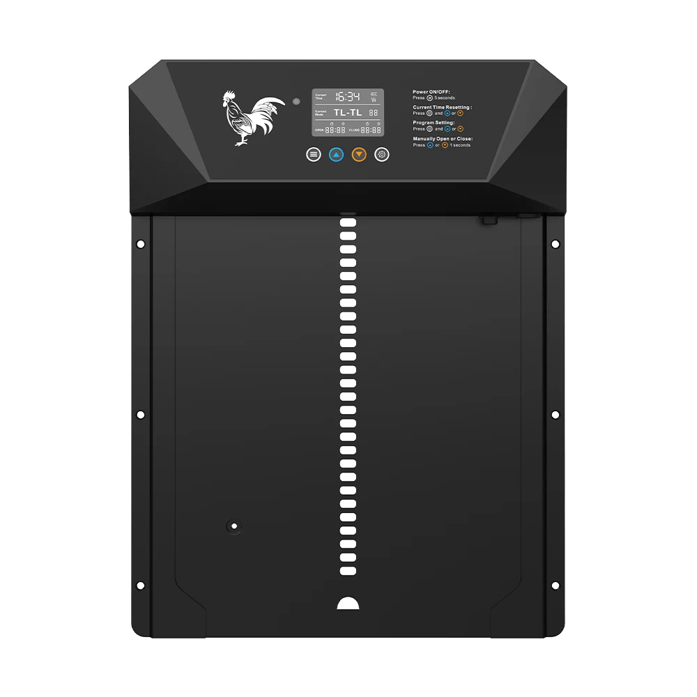 Automatic Chicken Coop Door, Solar & Battery Powered Options Available, Full Functionality, Easy to Use, Ideal for Farming Needs
Automatic Chicken Coop Door, Solar & Battery Powered Options Available, Full Functionality, Easy to Use, Ideal for Farming Needs