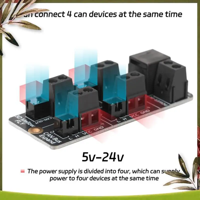 Fly3d CAN Breakout Board For3d Printer Kliippr RRF Canbus Communication Line Arrangement
Fly3d CAN Breakout Board For3d Printer Kliippr RRF Canbus Communication Line Arrangement