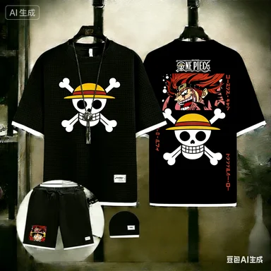 2026 new Anime One Piece Sanji Print Piece Set Men Summer Oversized Waffle T-shirt & Shorts Casual Streetwear Tracksuit
2026 new Anime One Piece Sanji Print Piece Set Men Summer Oversized Waffle T-shirt & Shorts Casual Streetwear Tracksuit