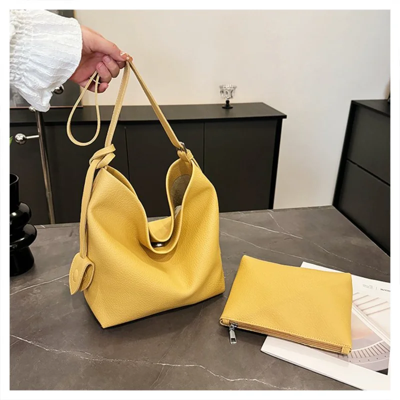 Women's Everyday Style Leather Bucket Shoulder Bag, Multi-Color for Work, Travel, Daily Commute, Shopping & Casual Street Style
Women's Everyday Style Leather Bucket Shoulder Bag, Multi-Color for Work, Travel, Daily Commute, Shopping & Casual Street Style