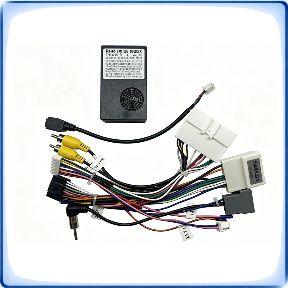 Car Radio Wiring Harness with RZC CANBUS Decoder for Nissan X-Trail Qashqai Teana 2021 High Model 360 Camera
Car Radio Wiring Harness with RZC CANBUS Decoder for Nissan X-Trail Qashqai Teana 2021 High Model 360 Camera