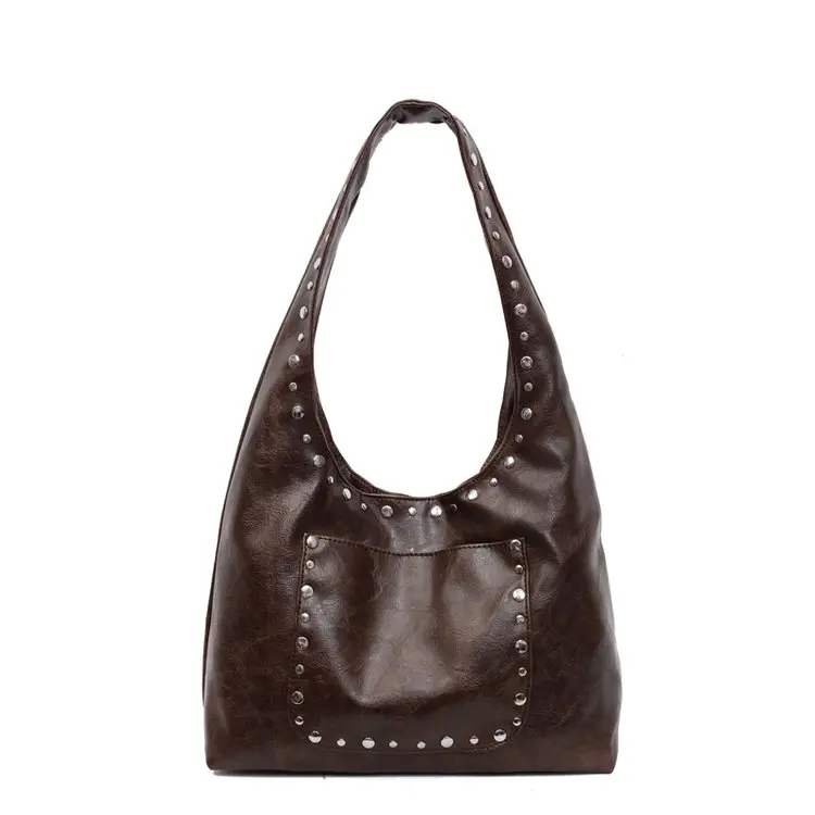 2026 New Vintage Leather Biker Tote Bag, Large Capacity Adjustable Shoulder Bag, Minimalist Casual for Women Daily Outing
2026 New Vintage Leather Biker Tote Bag, Large Capacity Adjustable Shoulder Bag, Minimalist Casual for Women Daily Outing