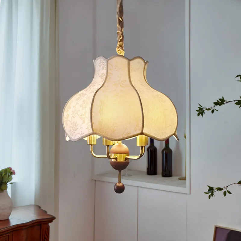 Vintage Printing Fabric Lampshade Chandelier LED Restaurant Dining Desk Apartment Study Bedroom Atmosphere Ceiling Pendant Light
Vintage Printing Fabric Lampshade Chandelier LED Restaurant Dining Desk Apartment Study Bedroom Atmosphere Ceiling Pendant Light