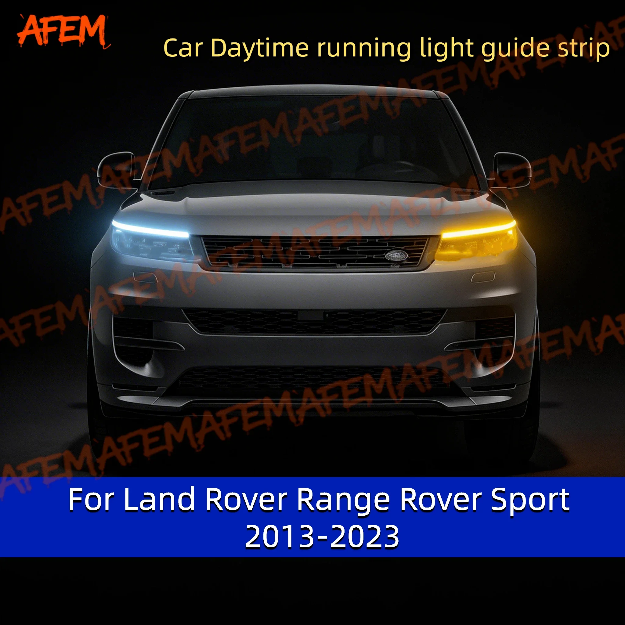 Car DRL Daytime Running Light Start Scan Style Sequential Flowing Turn Signal Light For Land Rover Range Rover Sport 2013-2023
Car DRL Daytime Running Light Start Scan Style Sequential Flowing Turn Signal Light For Land Rover Range Rover Sport 2013-2023