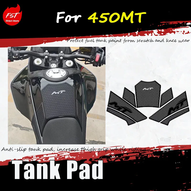 For 450MT special modification accessory rubber fuel tank with fuel tank protection tape,increase thigh grip while riding
For 450MT special modification accessory rubber fuel tank with fuel tank protection tape,increase thigh grip while riding