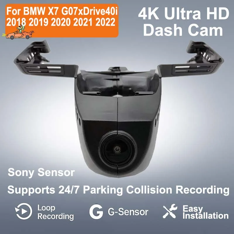 For BMW X7 G07/xDrive40i 2018 2019 2020 2021 2022 4K Plug And Play Easy installation Wifi CarDVR Dash Cam By Mobile APP Control
For BMW X7 G07/xDrive40i 2018 2019 2020 2021 2022 4K Plug And Play Easy installation Wifi CarDVR Dash Cam By Mobile APP Control