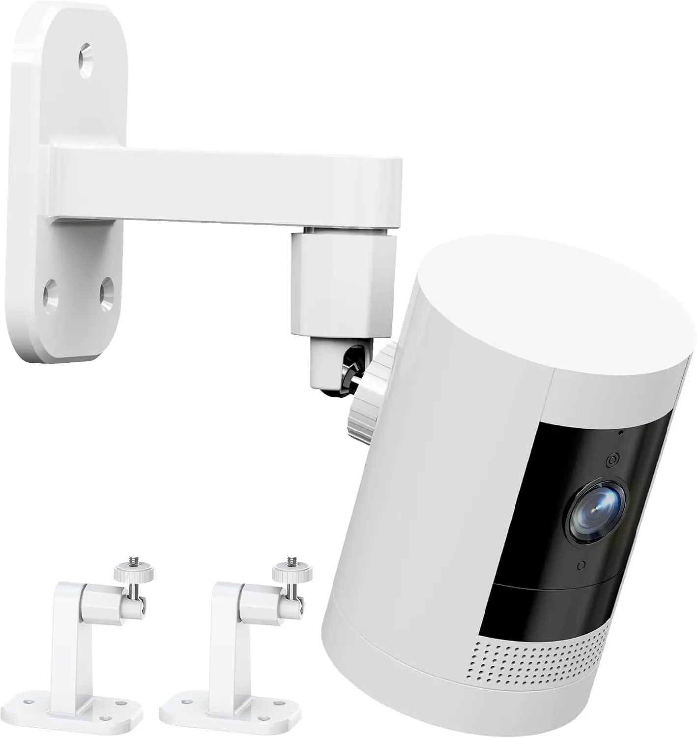 2 Pack Ring Camera Mount: 360° Adjustable Wall Mount for Stick Up Cam Battery/Outdoor Cam Plus, 2 Ways Installation with
2 Pack Ring Camera Mount: 360° Adjustable Wall Mount for Stick Up Cam Battery/Outdoor Cam Plus, 2 Ways Installation with