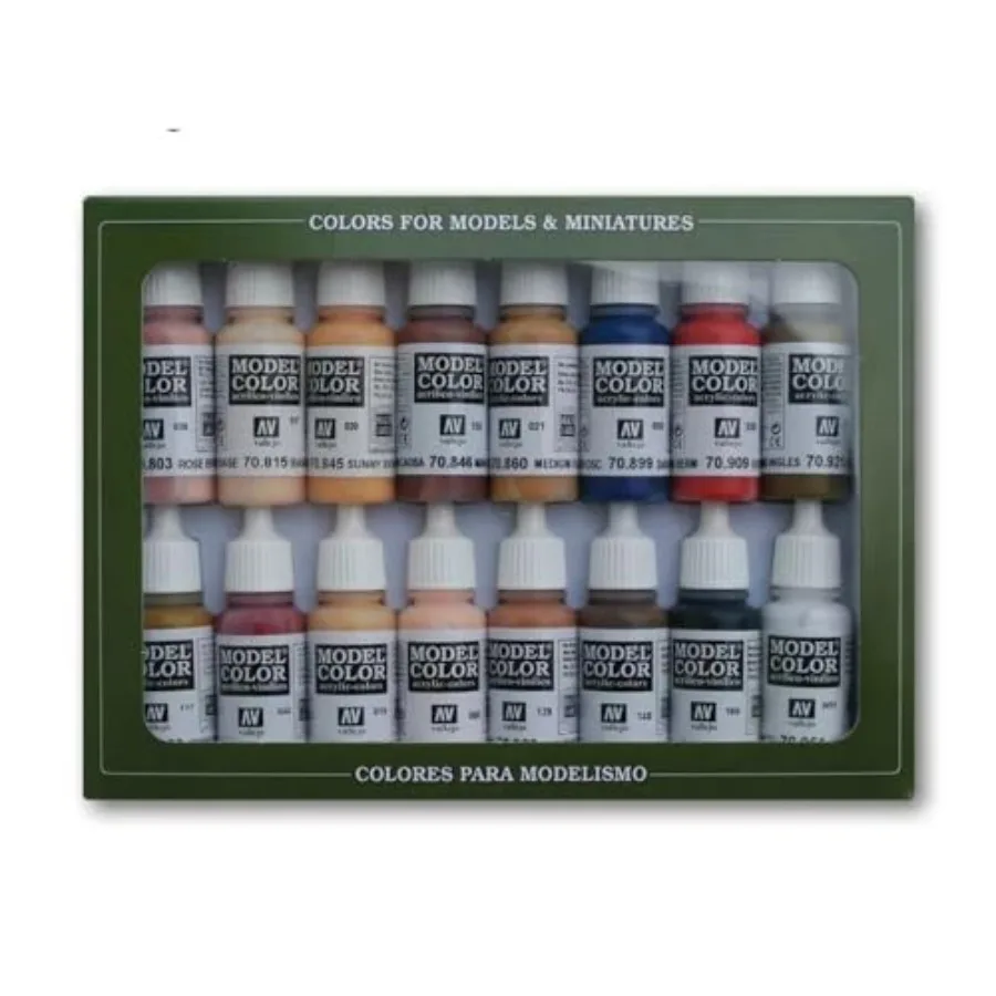 - Face and Skin Tones Acrylic Paint Set Model Color Figure Color Series Historical Miniature Kit to Achieve Historical Accuracy
- Face and Skin Tones Acrylic Paint Set Model Color Figure Color Series Historical Miniature Kit to Achieve Historical Accuracy