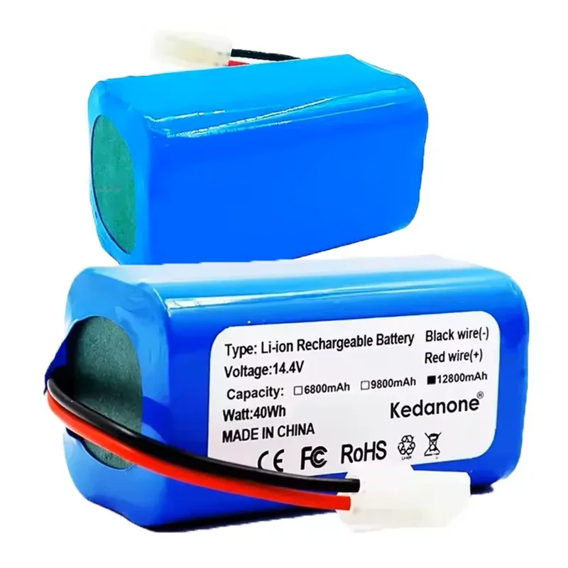 New Original 4S1P 14.8V 12800mAh Li-ion Battery Pack,For XIAOMI MIJIA Mi Robot Vacuum-Mop Essential G1 MJSTG1,H18650CH R30 R35
New Original 4S1P 14.8V 12800mAh Li-ion Battery Pack,For XIAOMI MIJIA Mi Robot Vacuum-Mop Essential G1 MJSTG1,H18650CH R30 R35