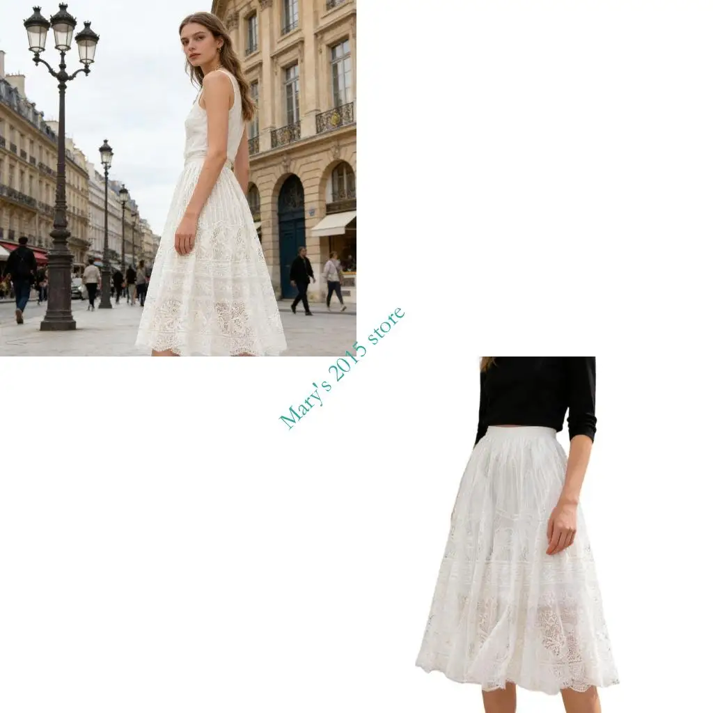Summers Beach Maxi Skirt Floral Lace Long Skirts for Women High Waist Elastic A Line Flowing Skirts
Summers Beach Maxi Skirt Floral Lace Long Skirts for Women High Waist Elastic A Line Flowing Skirts