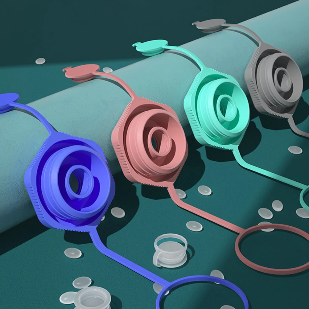 4Pcs Water Jug Caps Silicone Bucket Lid Durable Spill Proof Gallon Water Sealing Lid Reusable Jug Caps Silicone Jar Lids
4Pcs Water Jug Caps Silicone Bucket Lid Durable Spill Proof Gallon Water Sealing Lid Reusable Jug Caps Silicone Jar Lids