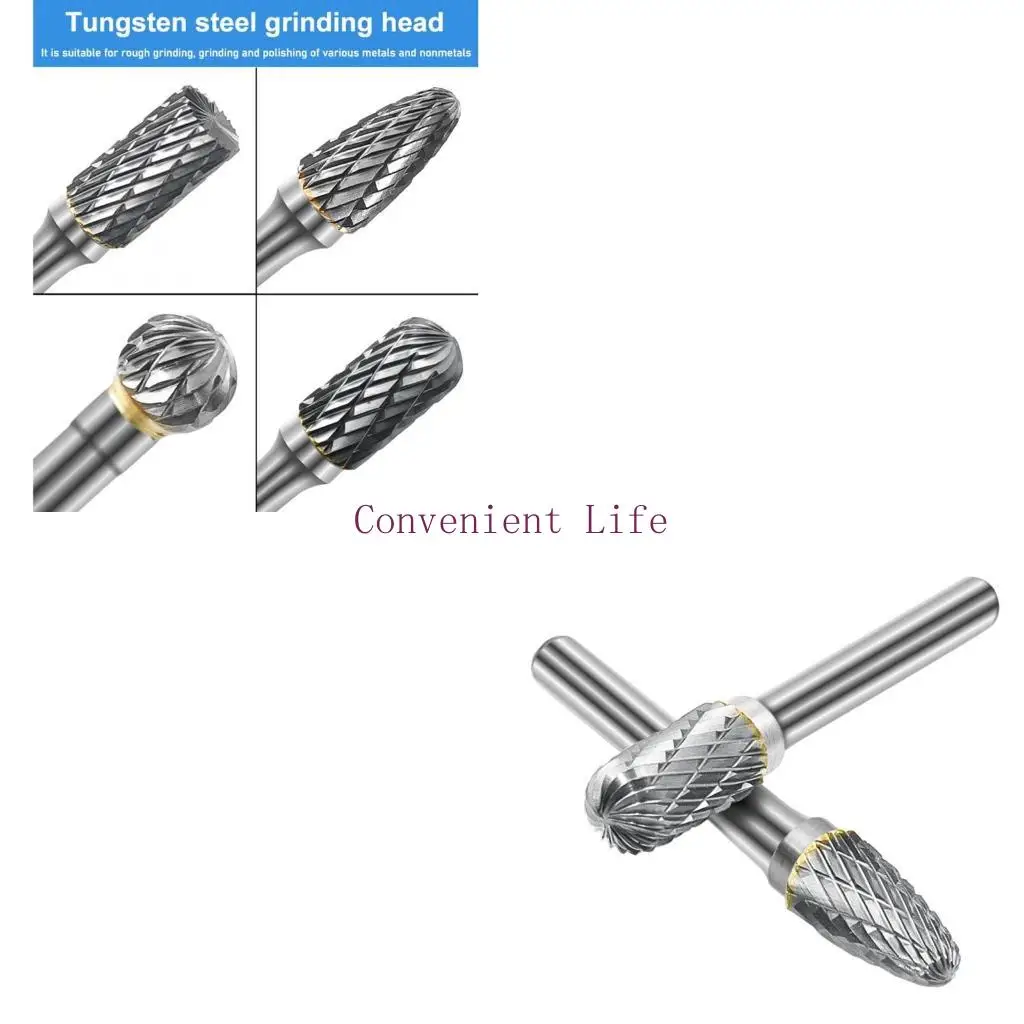 L1EE 8pcs Rotary File Drill Bit Electric Milling Cutter Grinding Head
L1EE 8pcs Rotary File Drill Bit Electric Milling Cutter Grinding Head