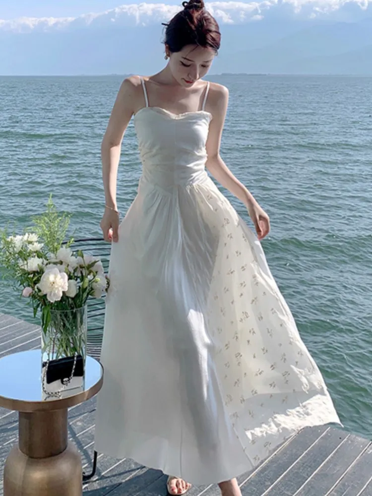 Summer White Backless Womens Dresses Elegant Spaghetti Strap Princess Birthday Party Dress Fashion New Female A-line Vestidos
Summer White Backless Womens Dresses Elegant Spaghetti Strap Princess Birthday Party Dress Fashion New Female A-line Vestidos