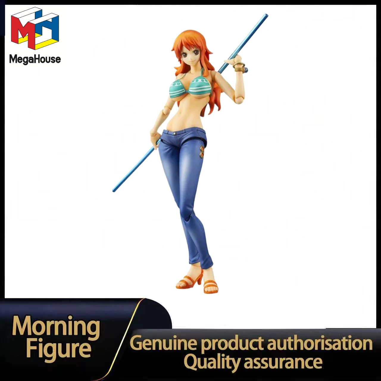 In Stock MEGAHOUSE Variable Action Heroes One Piece Nami Action Figures Model Collection
In Stock MEGAHOUSE Variable Action Heroes One Piece Nami Action Figures Model Collection