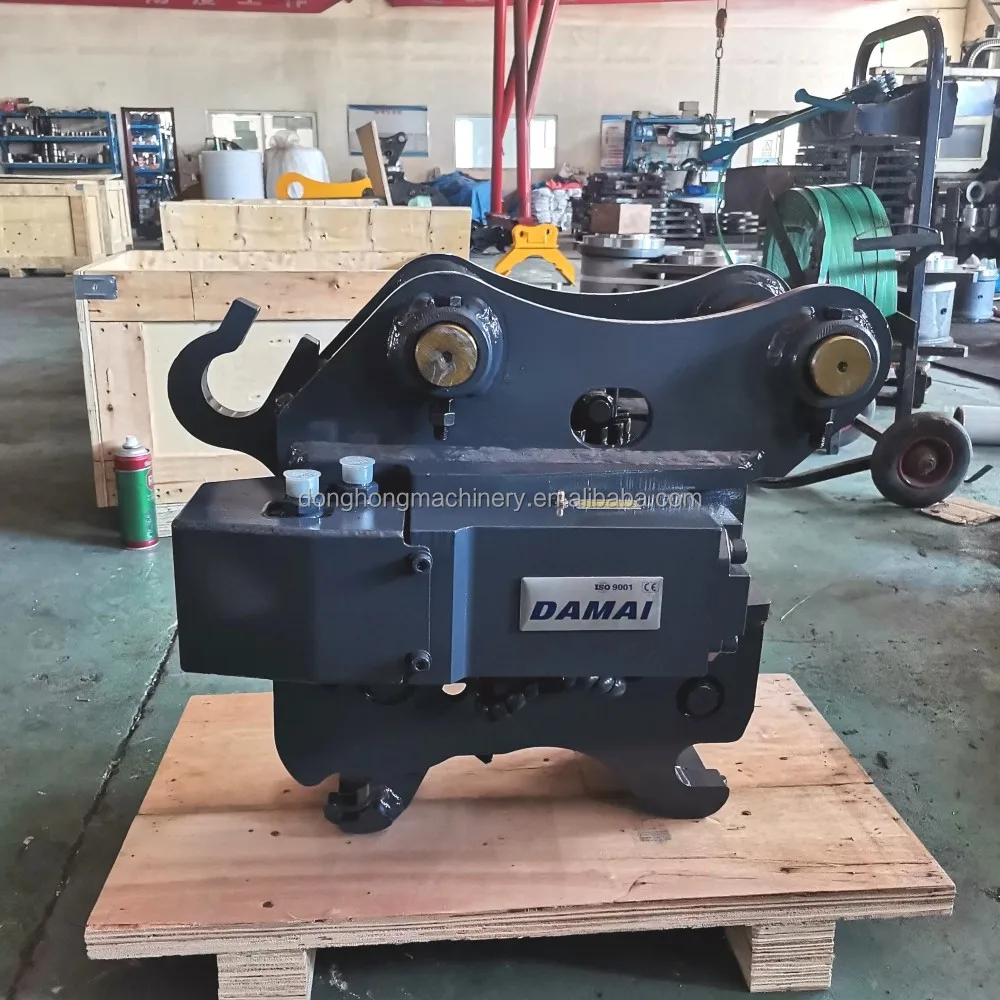Factory Price Hydraulic Rotating Quick Coupler With 360° Function Excavator Attachment