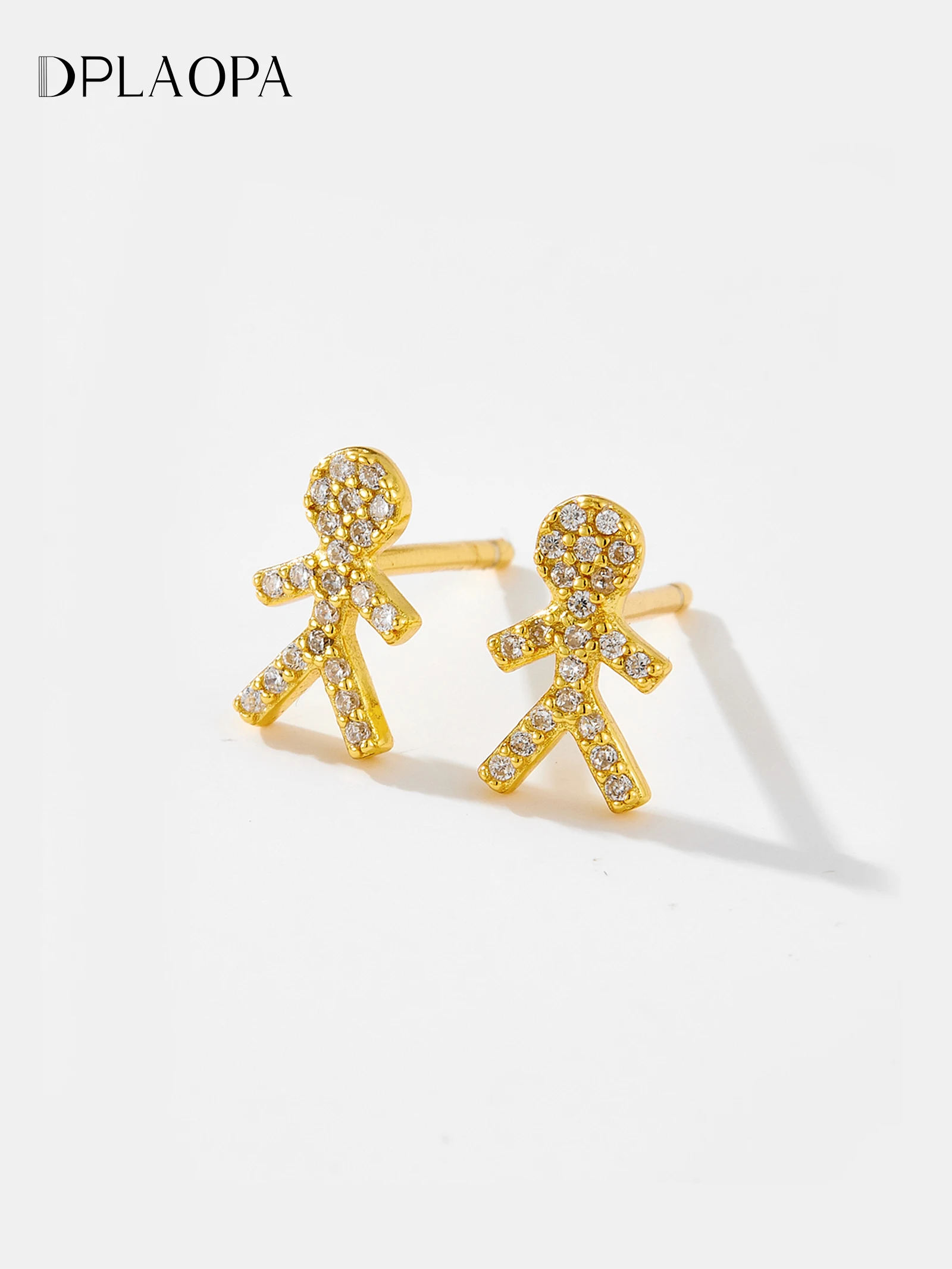 DPLAOPA Women New 100% 925 Sterling Silver Boy Zircon Small Stud Earring Clips Piercing 2024 Cute Fashion Fine Jewelry
DPLAOPA Women New 100% 925 Sterling Silver Boy Zircon Small Stud Earring Clips Piercing 2024 Cute Fashion Fine Jewelry