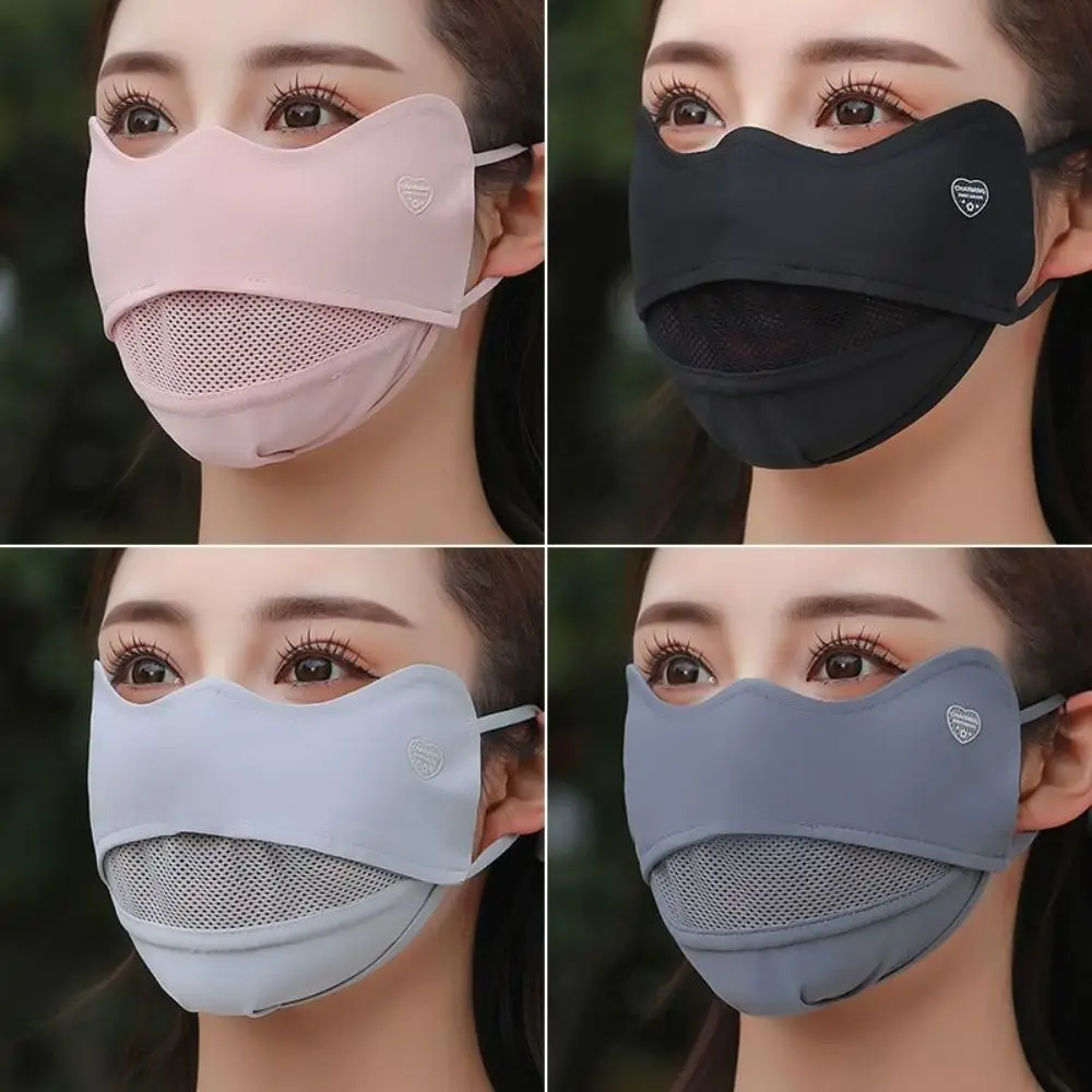 3D Eye Contour Design Sun Protection Face Mask Face Protection Ice Silk Fabric Women Breathable Mask Outdoor Protective Mask
3D Eye Contour Design Sun Protection Face Mask Face Protection Ice Silk Fabric Women Breathable Mask Outdoor Protective Mask