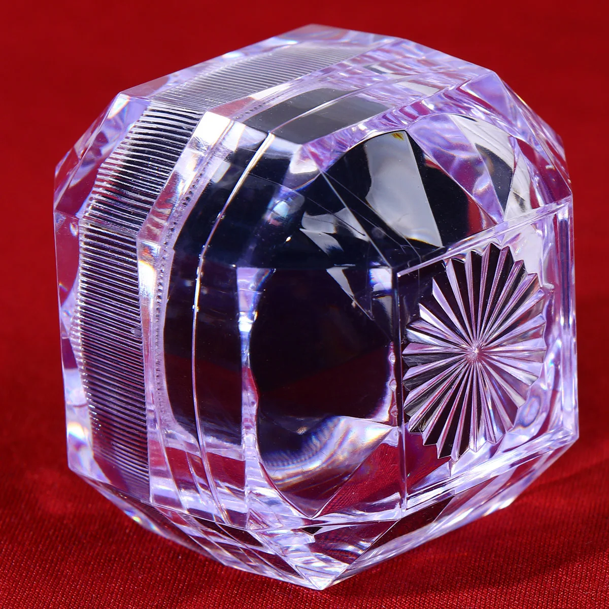 Compact Ring Box Transparent Black Jewelry Storage Case Fine Workmanship Jewelry Packaging Box Transparent Storage Case
Compact Ring Box Transparent Black Jewelry Storage Case Fine Workmanship Jewelry Packaging Box Transparent Storage Case