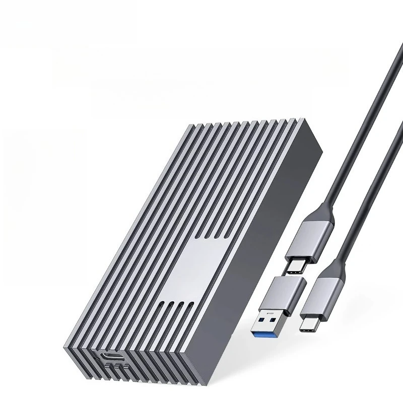 NVMe M.2 SSD Enclosure USB4 40Gbps PCIe3.0x4 20Gbps 10Gbps M.2 External Case Compatible with Thunderbolt 3/4
NVMe M.2 SSD Enclosure USB4 40Gbps PCIe3.0x4 20Gbps 10Gbps M.2 External Case Compatible with Thunderbolt 3/4