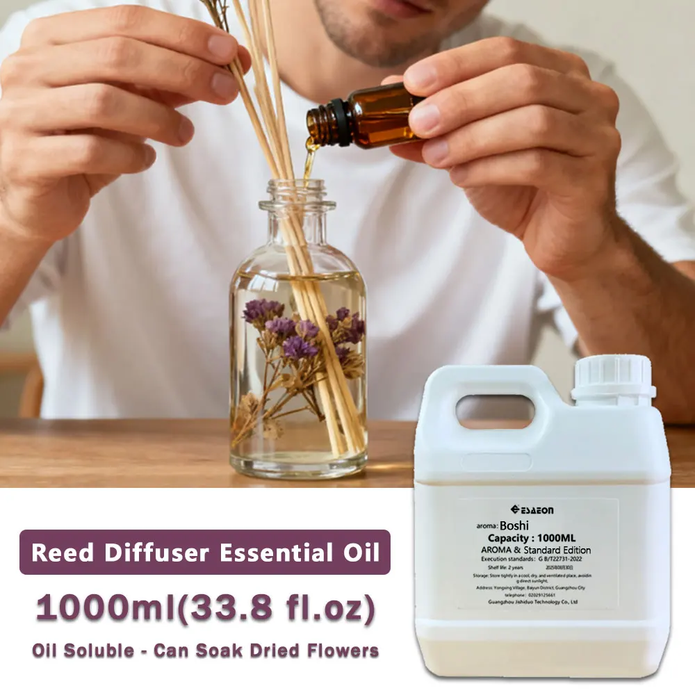 ESAEON 1000ml (33.8 fl.oz) Boshi/Ice Age Essential Oils - For Hotel/Bar/Toilet/Office/Club Reed Diffuser & Fireless Aromatherapy
ESAEON 1000ml (33.8 fl.oz) Boshi/Ice Age Essential Oils - For Hotel/Bar/Toilet/Office/Club Reed Diffuser & Fireless Aromatherapy