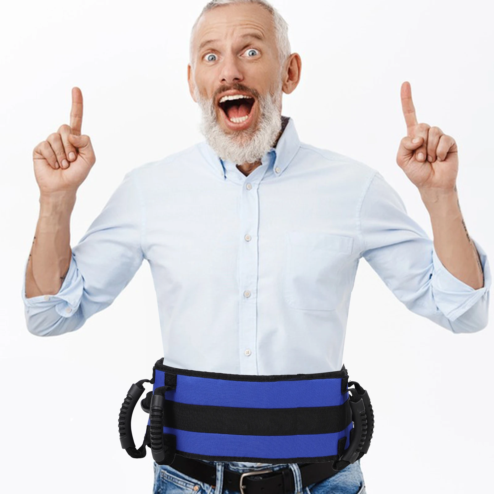 Portable Gait Belt Walking Assist Belt for Seniors Patients Nylon Transfer Strap Travel Standing Aid Outdoor Use
Portable Gait Belt Walking Assist Belt for Seniors Patients Nylon Transfer Strap Travel Standing Aid Outdoor Use