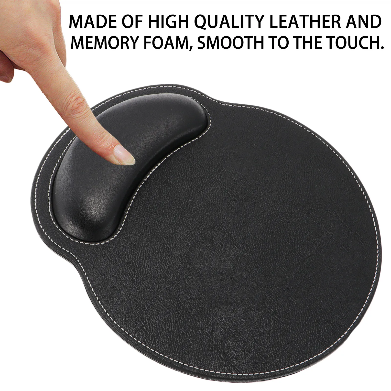 Wrist Support Mouse Mat Gaming Pad Memory Foam Anti Slip Non Slip Office Home Computer Wrist Rest Mat Sponge Mouse Pad