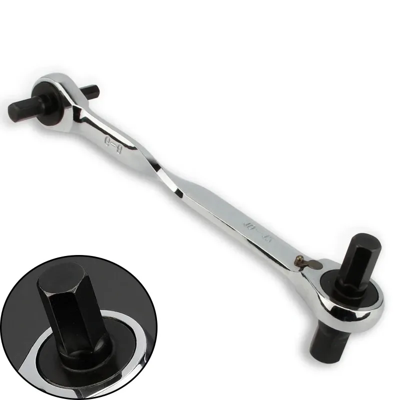 Quick Ratchet Hex Wrench Set 2-17mm 4 Head Hexagonal Spanner Key Hand Tools Kit
Quick Ratchet Hex Wrench Set 2-17mm 4 Head Hexagonal Spanner Key Hand Tools Kit