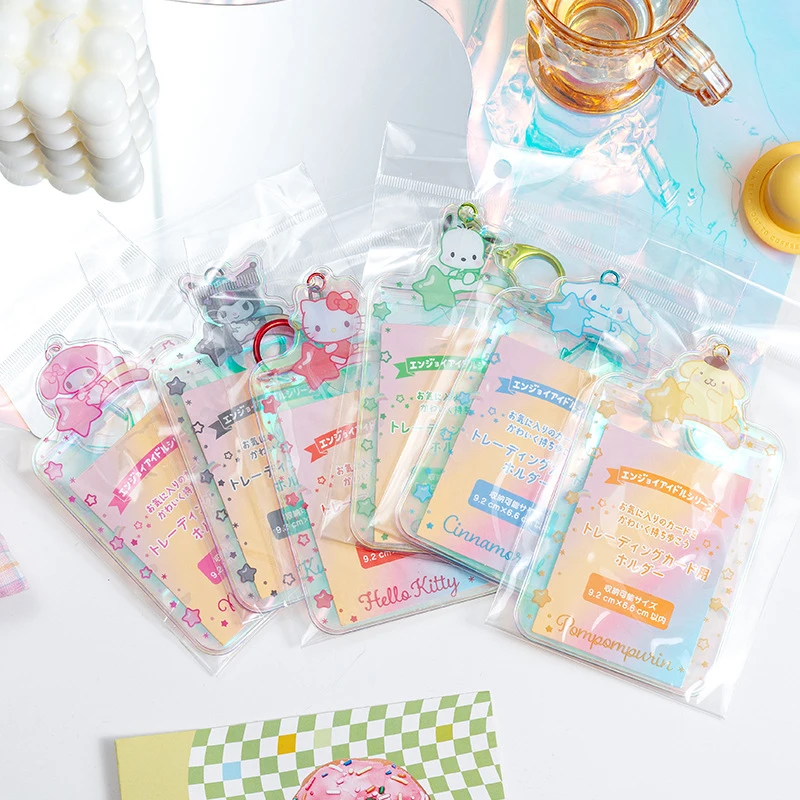 Kawaii Sanrio, Hello Kitty, милый мультяшный персонаж My Melody Kuromi Cinnamoroll, аниме, наружная карта, держатель для фотографий, подвеска, подарки
Kawaii Sanrio, Hello Kitty, милый мультяшный персонаж My Melody Kuromi Cinnamoroll, аниме, наружная карта, держатель для фотографий, подвеска, подарки