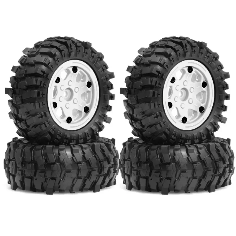 4pcs 88mm 1.9" Beadlock Plastic wheel hub and Soft Rubber Tire Set for 1/10 RC Crawler Car Axial SCX10 Pro Capra Trxs TRX4 D90
4pcs 88mm 1.9" Beadlock Plastic wheel hub and Soft Rubber Tire Set for 1/10 RC Crawler Car Axial SCX10 Pro Capra Trxs TRX4 D90