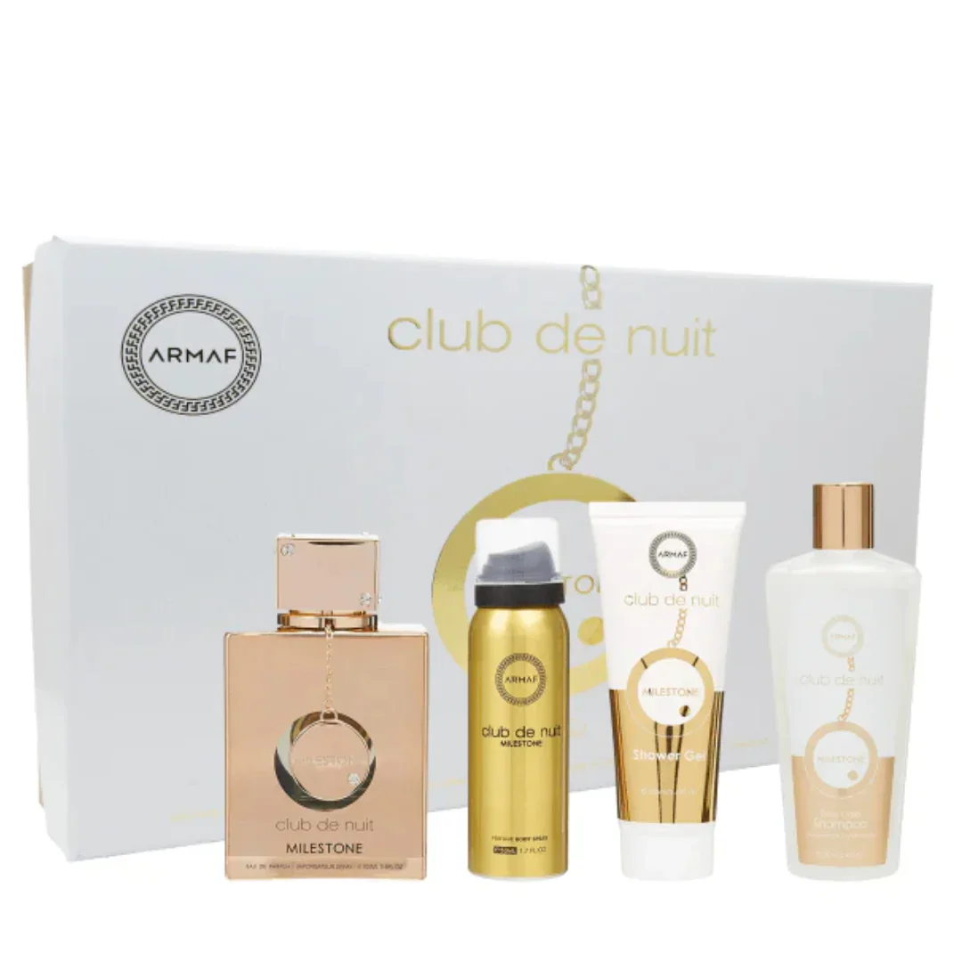 Armaf - Club de Nuit Milestone 4pc (3.4oz)
Armaf - Club de Nuit Milestone 4pc (3.4oz)