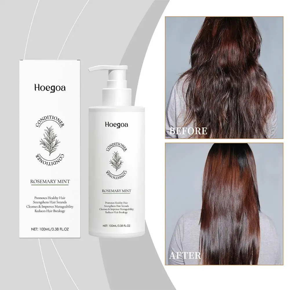 Rosemary Mint Strengthening Hair Conditioner- Detangling & Hydrating Conditioner to Help Increase Manageability Strands 100ml
Rosemary Mint Strengthening Hair Conditioner- Detangling & Hydrating Conditioner to Help Increase Manageability Strands 100ml