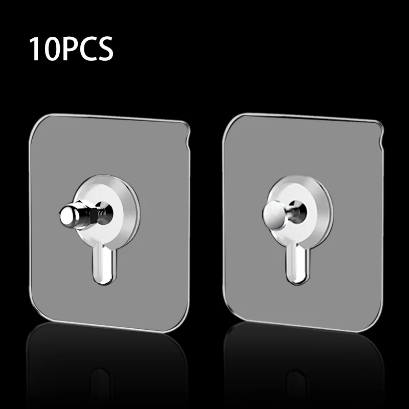10PCS Photo Frame Hook Screw Stickers Non-punching Self-adhesive Multi-function Storage Rack Kitchen and Bathroom
10PCS Photo Frame Hook Screw Stickers Non-punching Self-adhesive Multi-function Storage Rack Kitchen and Bathroom