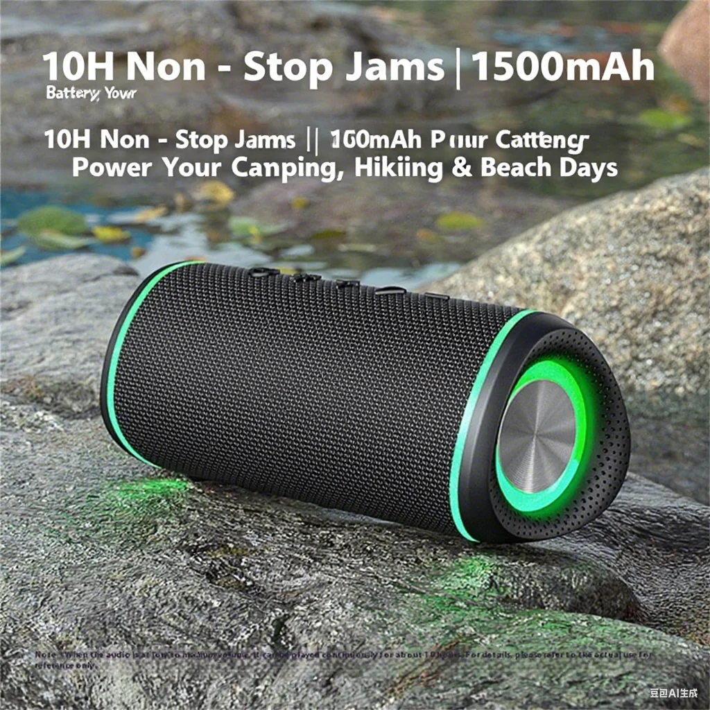 Portable Wireless Speaker • 16W Dual Drivers • IPX5 Waterproof • RGB Lights • 10H Battery • Outdoor Bass Boost
Portable Wireless Speaker • 16W Dual Drivers • IPX5 Waterproof • RGB Lights • 10H Battery • Outdoor Bass Boost