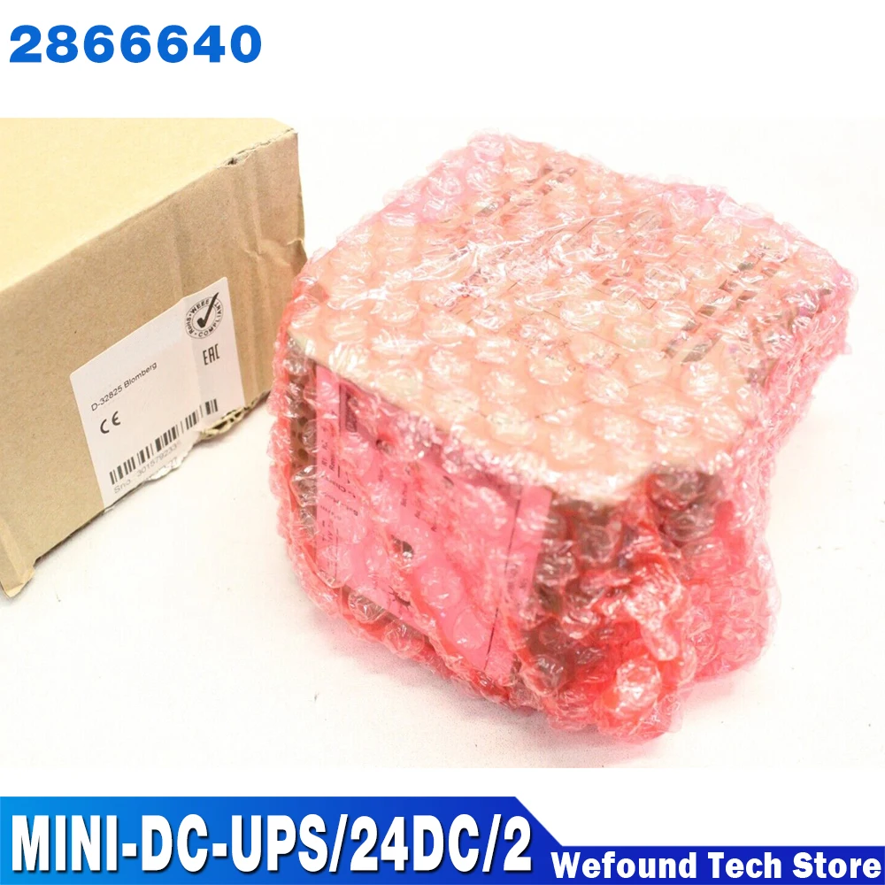 For Phoenix DC-UPS Uninterruptible Power Supply MINI-DC-UPS/24DC/2 MINI 2866640
For Phoenix DC-UPS Uninterruptible Power Supply MINI-DC-UPS/24DC/2 MINI 2866640