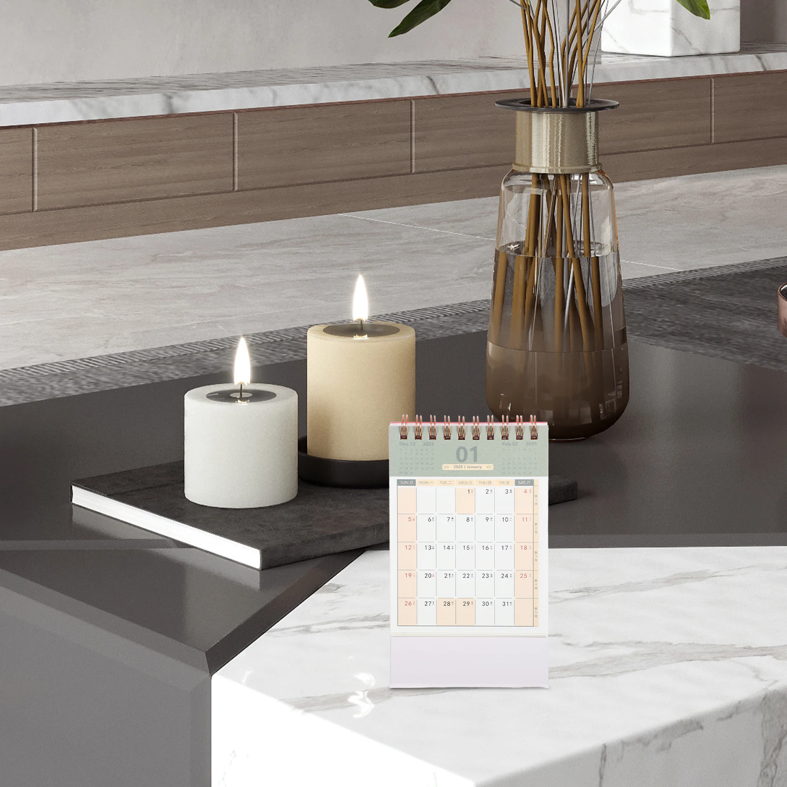 Simple Calendar Desk Monthly Planner Notebook Paper Small Office Desktop Standing Daily Use Home Decorative Functional Table Top
Simple Calendar Desk Monthly Planner Notebook Paper Small Office Desktop Standing Daily Use Home Decorative Functional Table Top