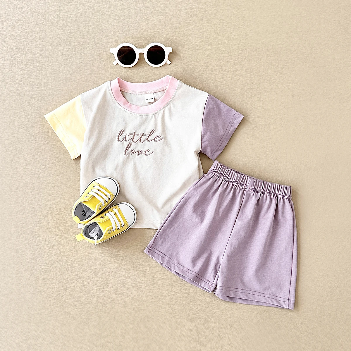 2024 Newborn Baby Boys Clothes Set Letter Embroidery Color block Short Sleeved T-Shirt+Short Pants Girls Summer Casual Wear 0-4Y
2024 Newborn Baby Boys Clothes Set Letter Embroidery Color block Short Sleeved T-Shirt+Short Pants Girls Summer Casual Wear 0-4Y