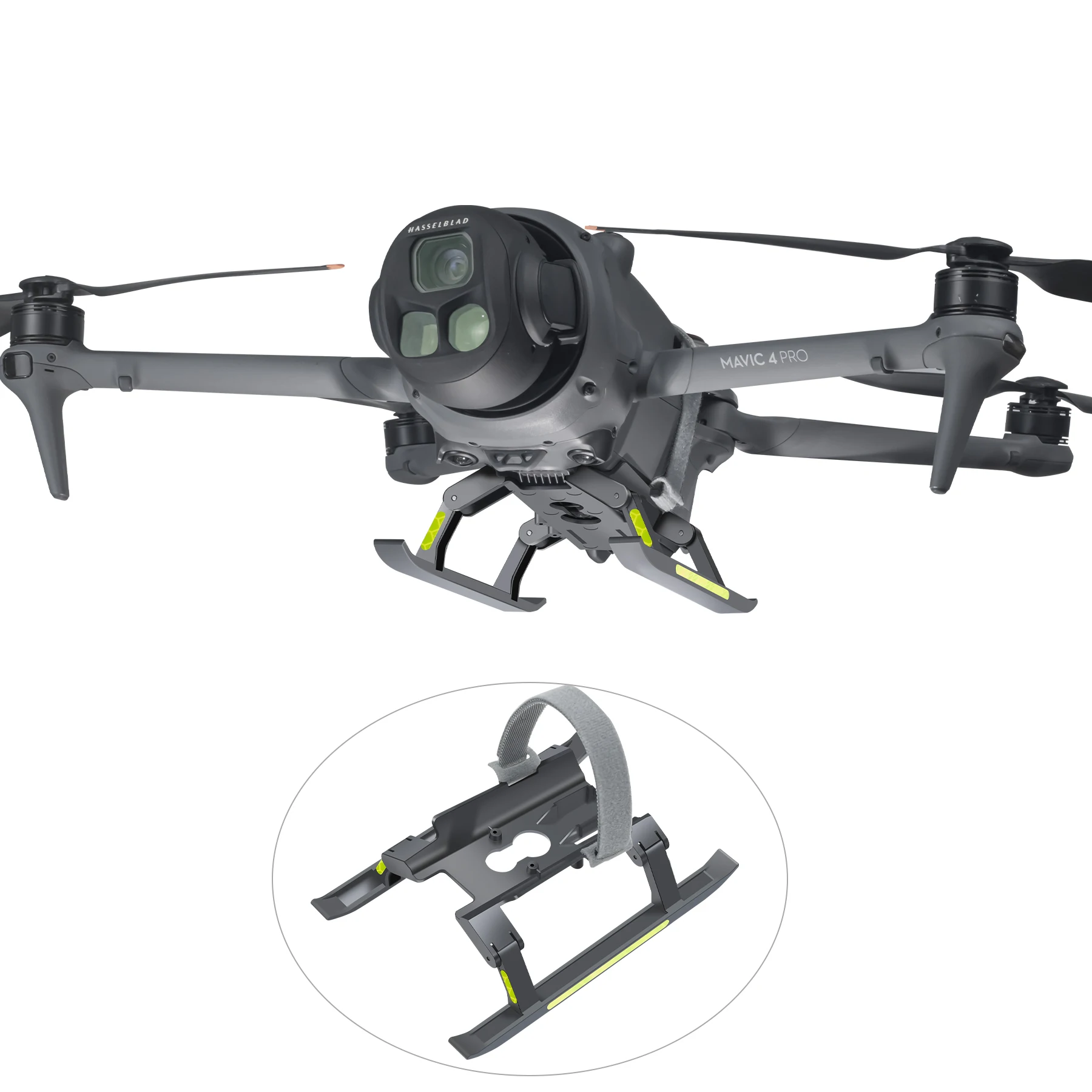 Suitable for DJI MAVIC 4 PRO landing gear, increases height and protects the landing gear.
Suitable for DJI MAVIC 4 PRO landing gear, increases height and protects the landing gear.