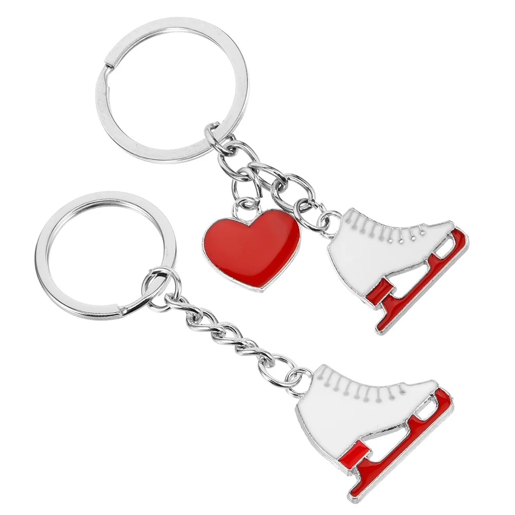 2 Pcs Skate Keychain Charm Ring Rings Skates Shoe Model Pendants Hanging Ornaments Metal Buckles Boot
2 Pcs Skate Keychain Charm Ring Rings Skates Shoe Model Pendants Hanging Ornaments Metal Buckles Boot