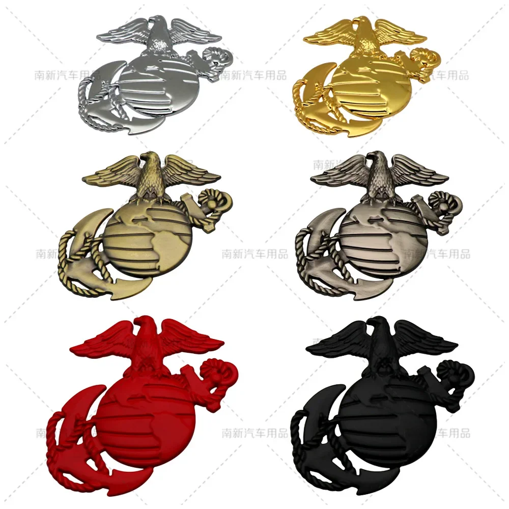 Car modification Marine Corps 3D metal logo Eagle personalized car stickers side stickers rear decorative stickers
Car modification Marine Corps 3D metal logo Eagle personalized car stickers side stickers rear decorative stickers