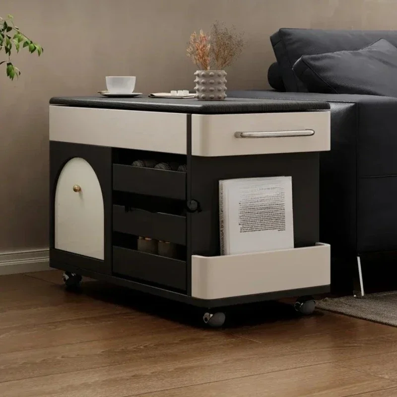 JJ Italian minimalist trolley side living room household small apartment movable coffee table creative sofa
JJ Italian minimalist trolley side living room household small apartment movable coffee table creative sofa