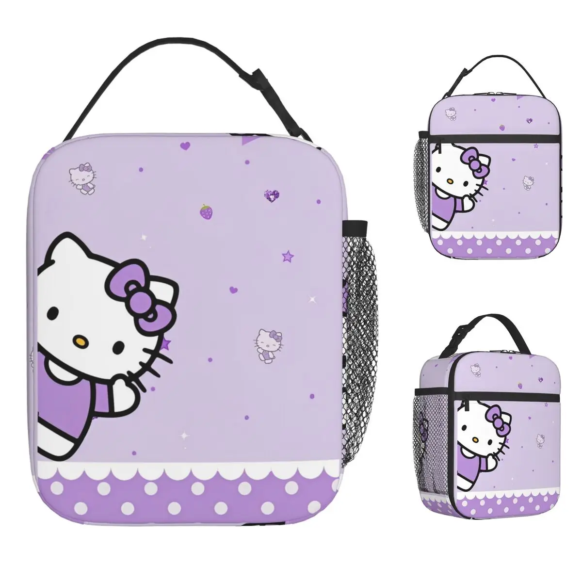 Hello Kitty Фиолетовый сердечный узор Изолированная сумка для обеда Герметичный контейнер для еды Сумка-холодильник Ланч-бокс Tote Beach Travel Мужчины Женщины
Hello Kitty Фиолетовый сердечный узор Изолированная сумка для обеда Герметичный контейнер для еды Сумка-холодильник Ланч-бокс Tote Beach Travel Мужчины Женщины