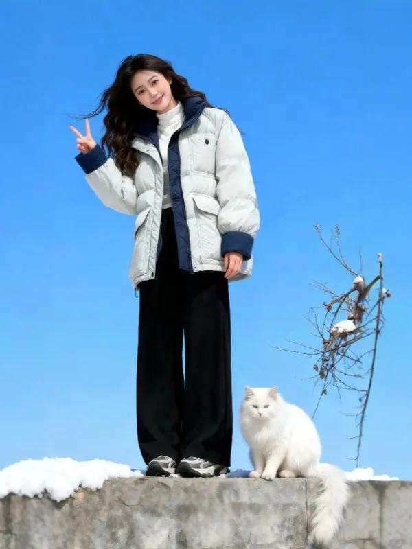 Korean Sle Unique Color Blo Cotton Jaet Faionable Outerwear for ort Women Winter 2026 Zipper Closure Knitted Fabric
Korean Sle Unique Color Blo Cotton Jaet Faionable Outerwear for ort Women Winter 2026 Zipper Closure Knitted Fabric