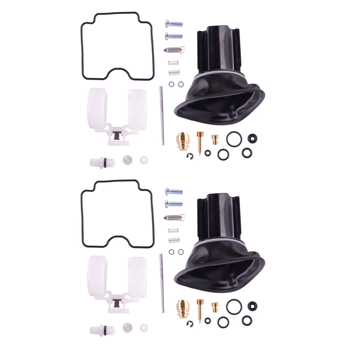 NEW 2 Sets Carburetor Diaphragm Float Repair Kit Fit for Yamaha XVS 1100 2007 2006 2005 2004 2003 2002 2001 2000 1999
NEW 2 Sets Carburetor Diaphragm Float Repair Kit Fit for Yamaha XVS 1100 2007 2006 2005 2004 2003 2002 2001 2000 1999