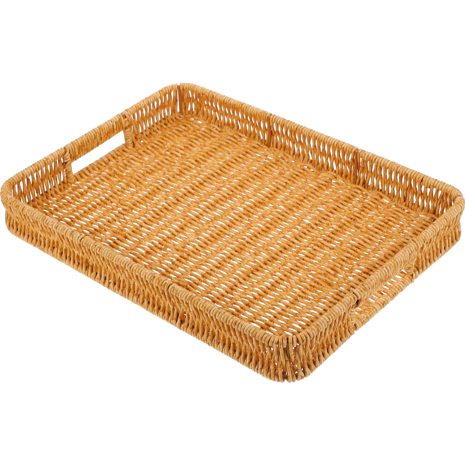 Woven Rattan Tray Basket Storage Bread Fruit Baskets Kitchen Serving Container Pantry ganization Home Decor
Woven Rattan Tray Basket Storage Bread Fruit Baskets Kitchen Serving Container Pantry ganization Home Decor