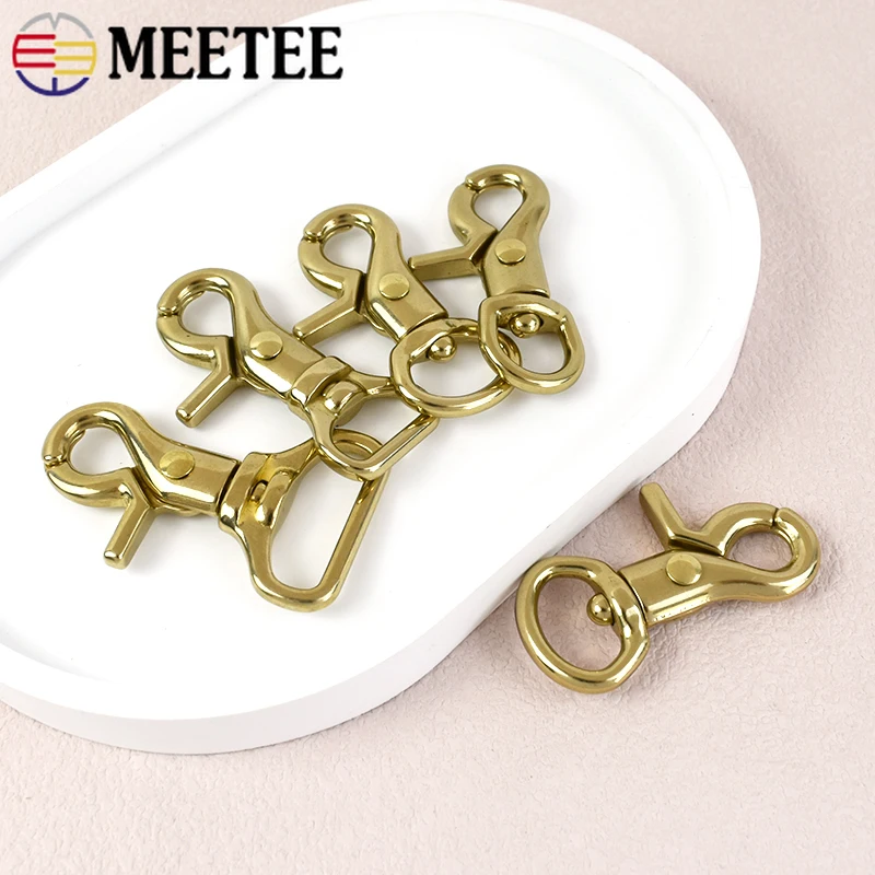 2/5Pcs 10-25mm Swivel Brass Buckle Lobster Clasp Bag Strap Webbing Connector Keychain Trigger Snap Hook DIY Hardware Accessories
2/5Pcs 10-25mm Swivel Brass Buckle Lobster Clasp Bag Strap Webbing Connector Keychain Trigger Snap Hook DIY Hardware Accessories