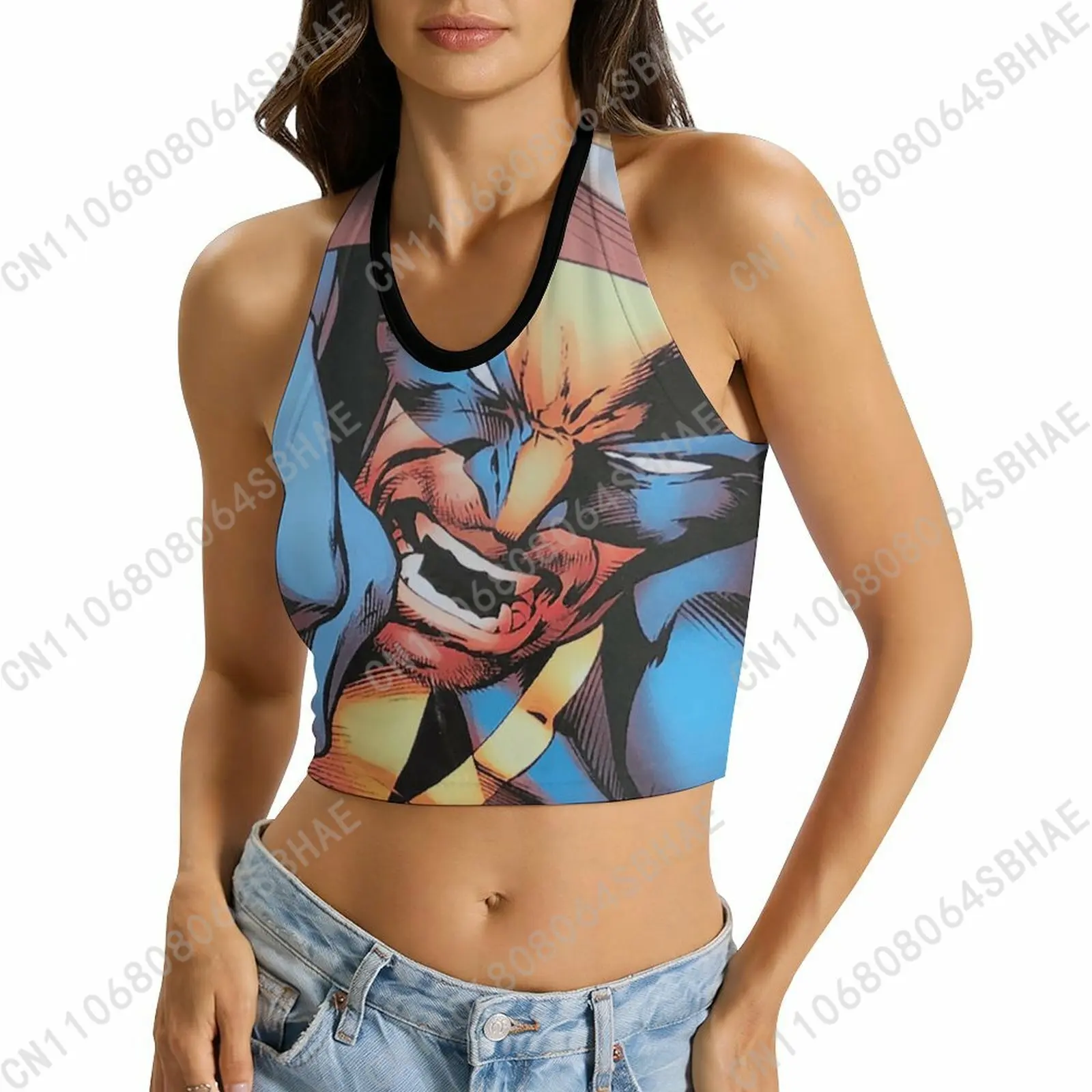 Marvel Wolverine Custom Photo Women's Halter Top Personalized Picture Tie Back Cami Upload Your Gift Wife Girlfriend Cosplay
Marvel Wolverine Custom Photo Women's Halter Top Personalized Picture Tie Back Cami Upload Your Gift Wife Girlfriend Cosplay